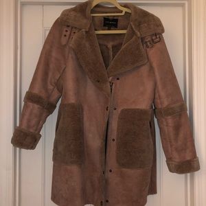 Lucky Brand Faux Shearling